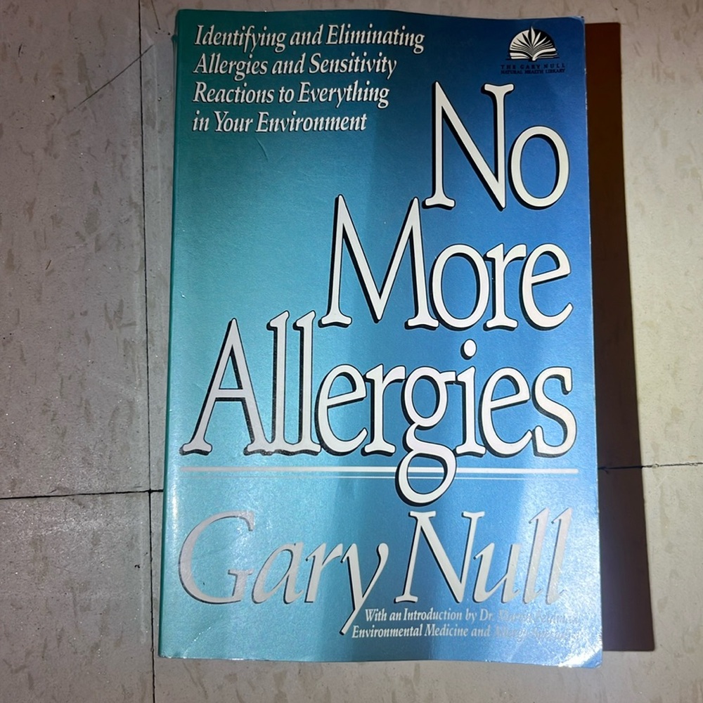 no more allergies by Gary Null